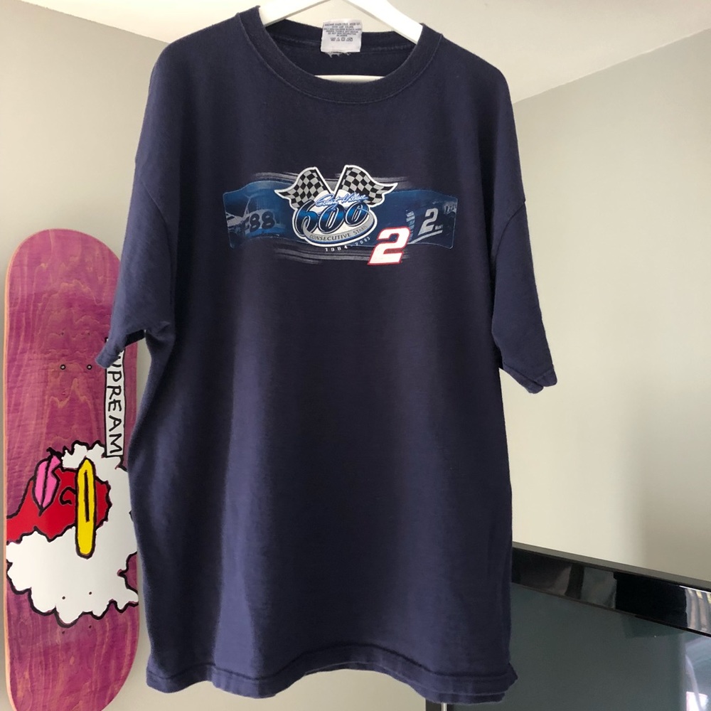 Vintage Rusty Wallace NASCAR Double Sided T-Shirt
